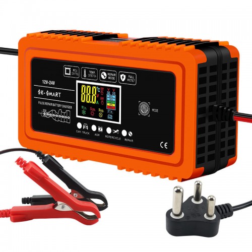 12v 24v 10a Automatic Intelligent Motorcycle Tricycle Battery Charger 125Wpicture2