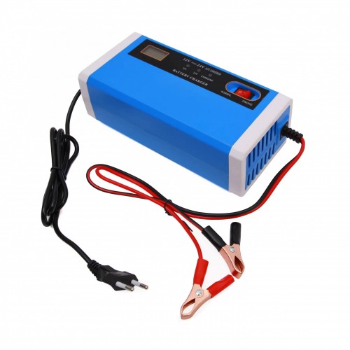 12V/24V 10A Intelligent Rapid Battery Charger Motorcycle Lead Acid 125Wpicture3