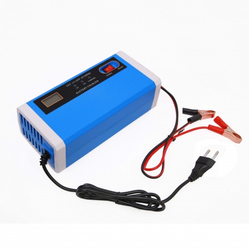 12V/24V 10A Intelligent Rapid Battery Charger Motorcycle Lead Acid 125Wpicture4