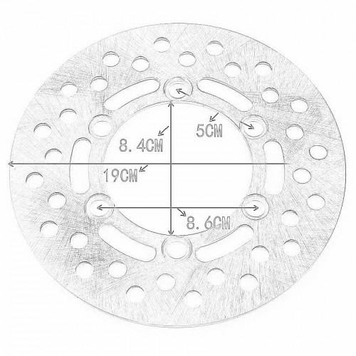 Motorcycle Brake Disc Rotor  for Kawasaki 43080-0123 KLX150L 2014picture4