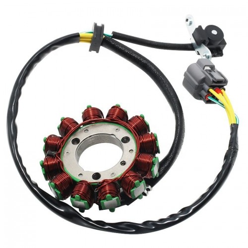 Motorcycle Stator Coil Magneto Engine Stator rotor Coil for Kawasaki 21003-0205 21003-0184 KX250 KX450 KX250X KX450SRpicture2