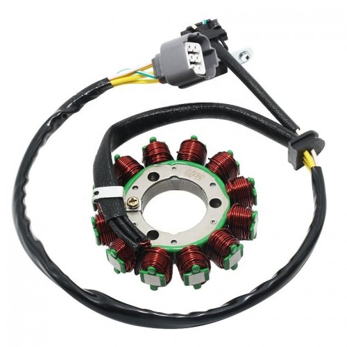 Motorcycle Stator Coil Magneto Engine Stator rotor Coil for Kawasaki 21003-0205 21003-0184 KX250 KX450 KX250X KX450SRpicture3