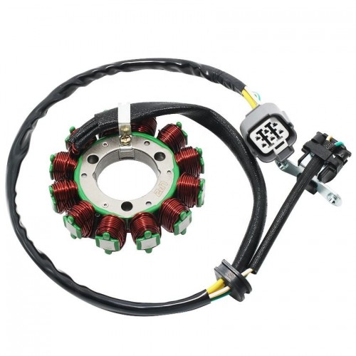 Motorcycle Stator Coil Magneto Engine Stator rotor Coil for Kawasaki 21003-0205 21003-0184 KX250 KX450 KX250X KX450SRpicture4