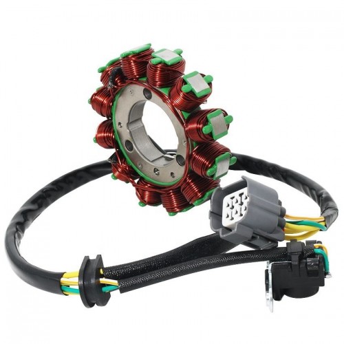 Motorcycle Stator Coil Magneto Engine Stator rotor Coil for Kawasaki 21003-0205 21003-0184 KX250 KX450 KX250X KX450SRpicture6