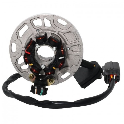 Motorcycle Stator Coil Magneto Engine Stator Rotor Coil for Kawasaki KX250 21003-0018 21003-0050picture3