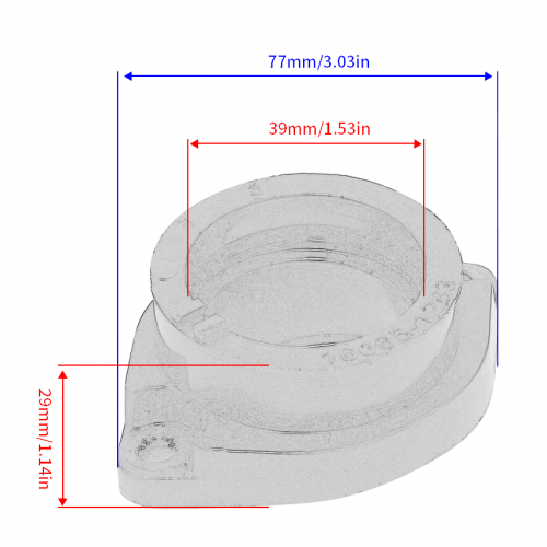 Motorcycle Carburetor Intake Rubber Manifold for Kawasaki 16065-1283 KLX250 KLX300 KLX250ES KLX250S KLX250SF KLX250SR KLX300Rpicture6
