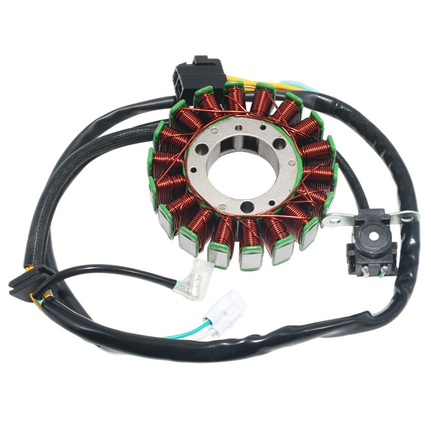 Motorcycle Stator Coil Magneto Engine Stator Rotor Coil for Kawasaki KLX250 KLX300 KLX250SR KLX300R 21003-1275 21003-1254