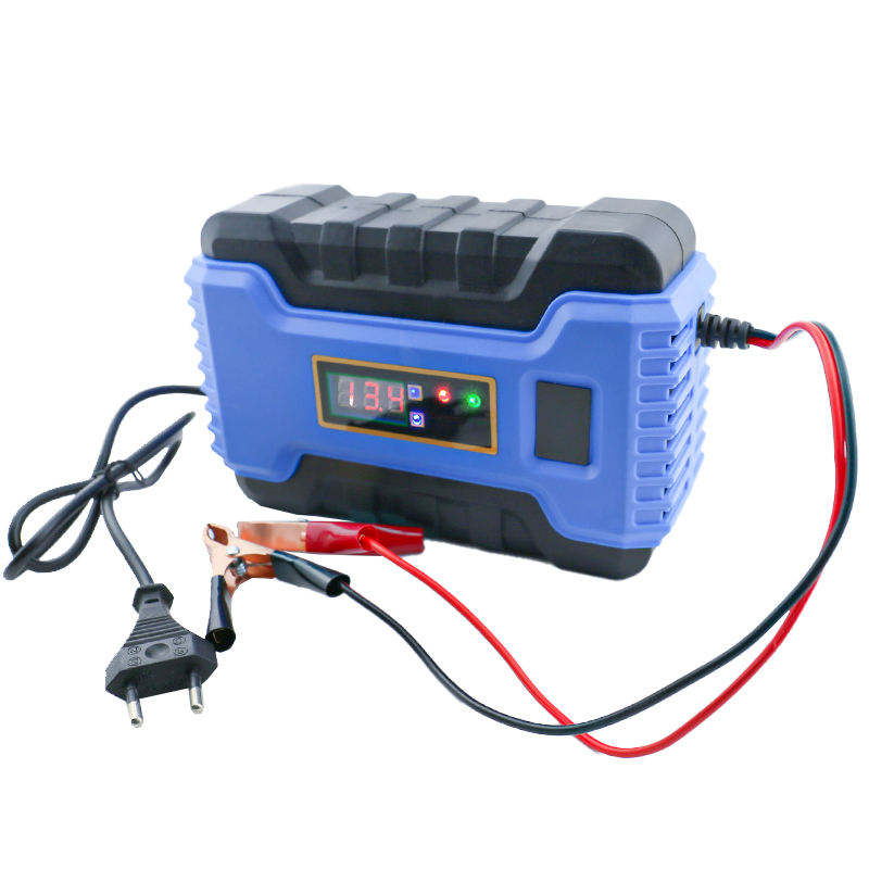 Motorcycle Battery Charger 12V 10A Lead Acid 12 Volt for 4AH-120AH Batteries