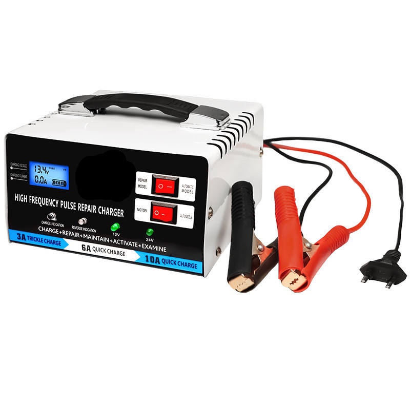 Smart Pulse 12v 24v Battery Charger 12v 12a 24v10a Fast Truck Motorcycle
