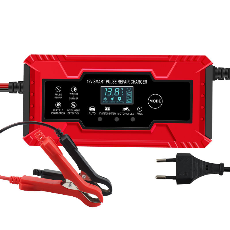 125 Watt 12V 2A 6A Motorcycle Battery Charger for Lead Acid Batteries