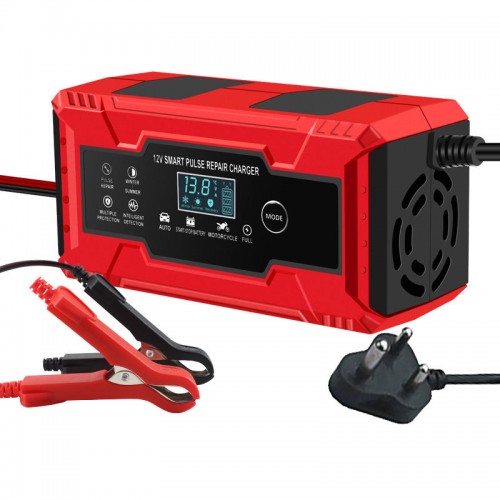125 Watt 12V 2A 6A Motorcycle Battery Charger for Lead Acid Batteriespicture2