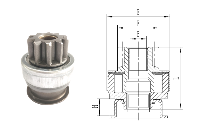 GL0201 STARTER DRIVE