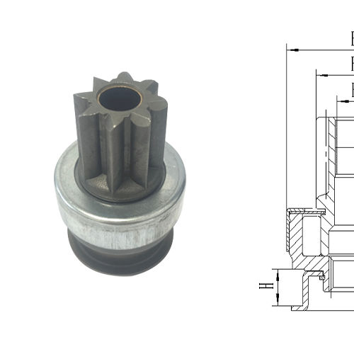 GL0204 STARTER DRIVE