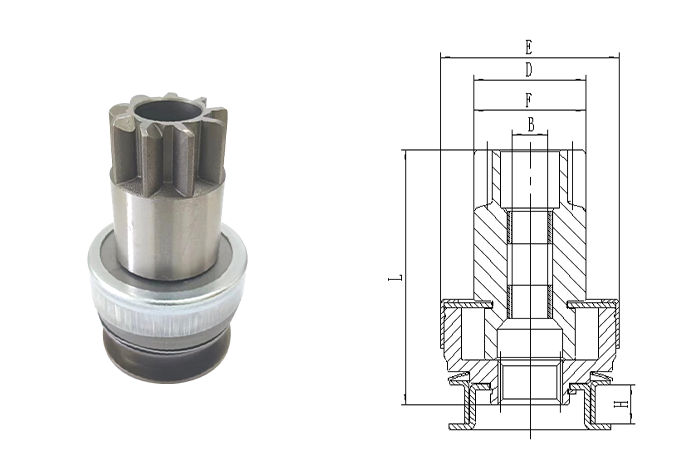 GL0208 STARTER DRIVE