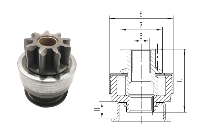 GL0226 STARTER DRIVE