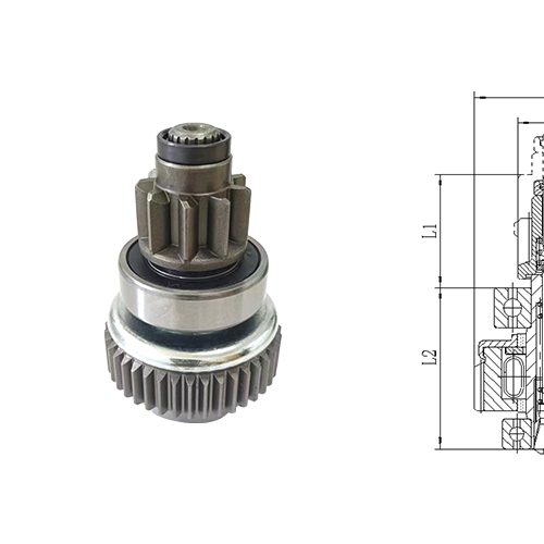 GL0246 STARTER DRIVE For Dodge VIPER Denso 028300-6990 Toyota 28011-75120