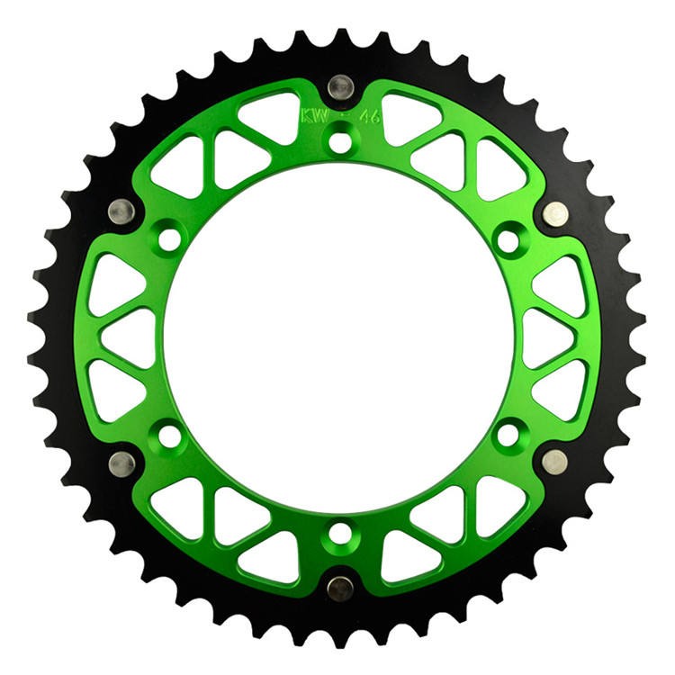 46T Rear Motorcycle Chain Sprocket for KAWASAKI KX250F KX250 KX 250 F