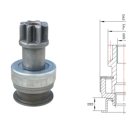 GL0257 STARTER DRIVE 54-8338