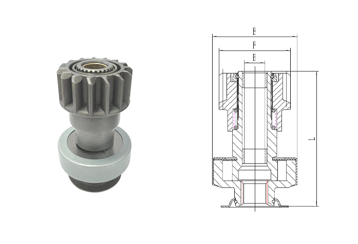 GL0261 STARTER DRIVE