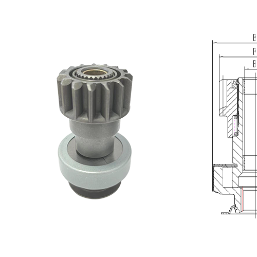 GL0261 STARTER DRIVE SN00-01
