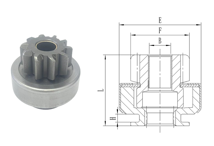 GL0265 STARTER DRIVE