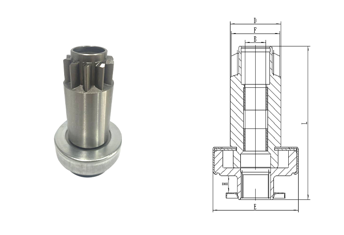 GL0272 STARTER DRIVE