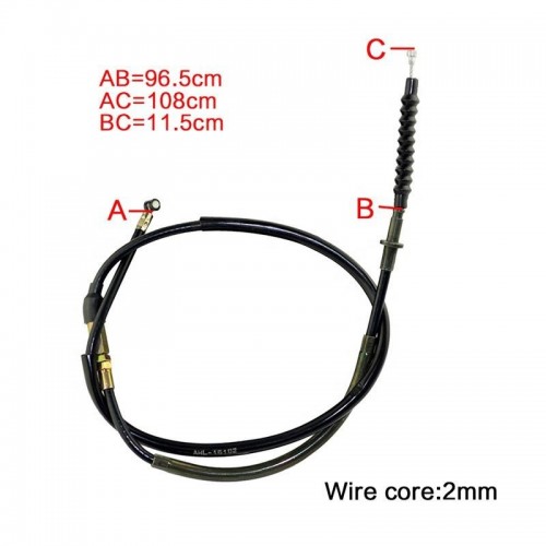 Motorcycle Accessories Clutch Control Cable Wire Line for Kawasaki KL250 KL600 ZL600 KLR250 KLX250 KLX250S KLX250SF KLX300picture4