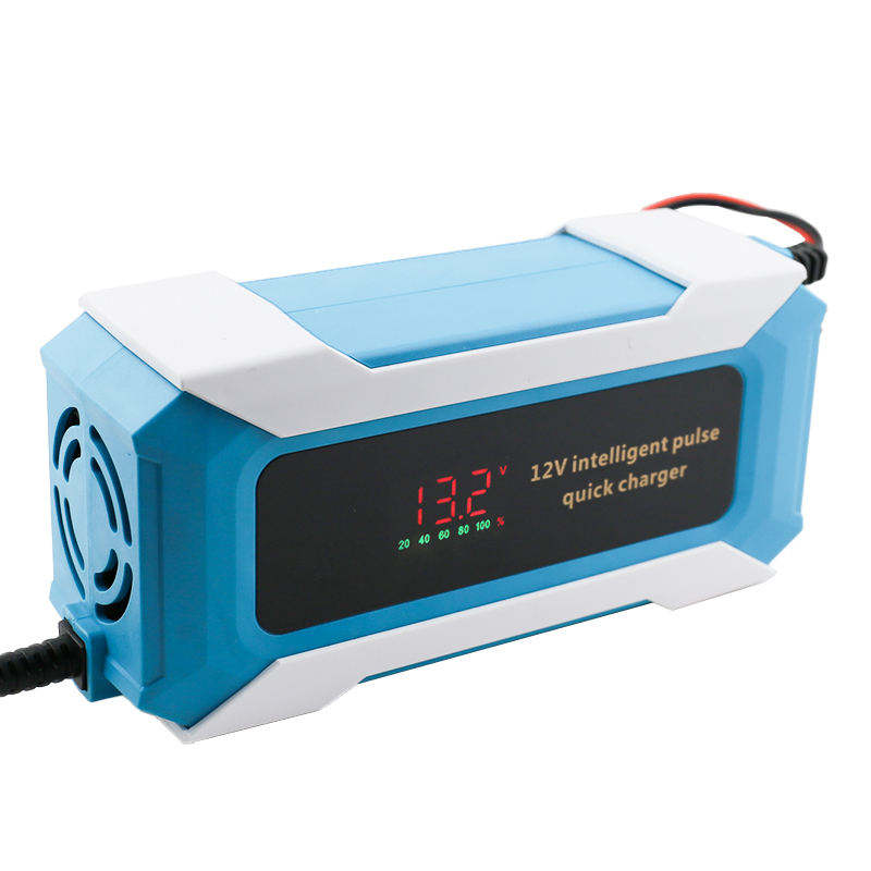 12V 8A Motorcycle Fully Automatic Lead-Acid Battery Charger 24V 4A