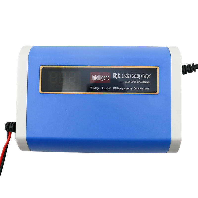 LCD Display 6V 12V 10A Universal Motorcycle Battery Charger