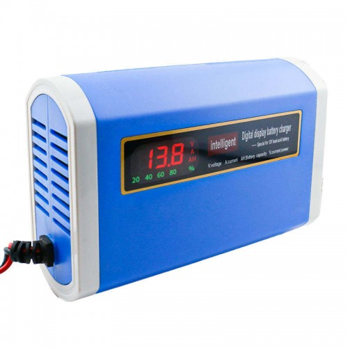 LCD Display 6V 12V 10A Universal Motorcycle Battery Chargerpicture2