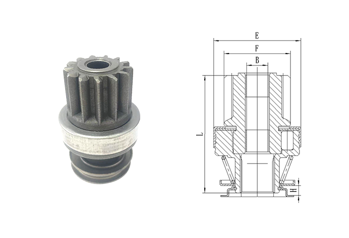 GL0282 STARTER DRIVE