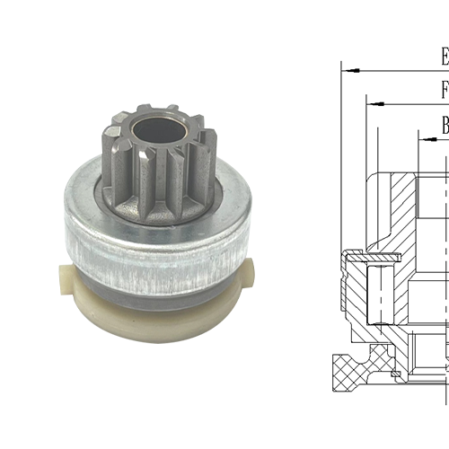 GL0293 STARTER DRIVE
