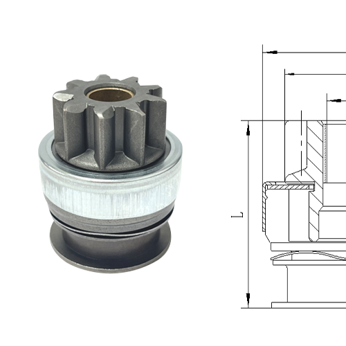 GL0307 STARTER DRIVE For Renault MASTER 2.5 TD GHIBAUDI2249 AS SD5022