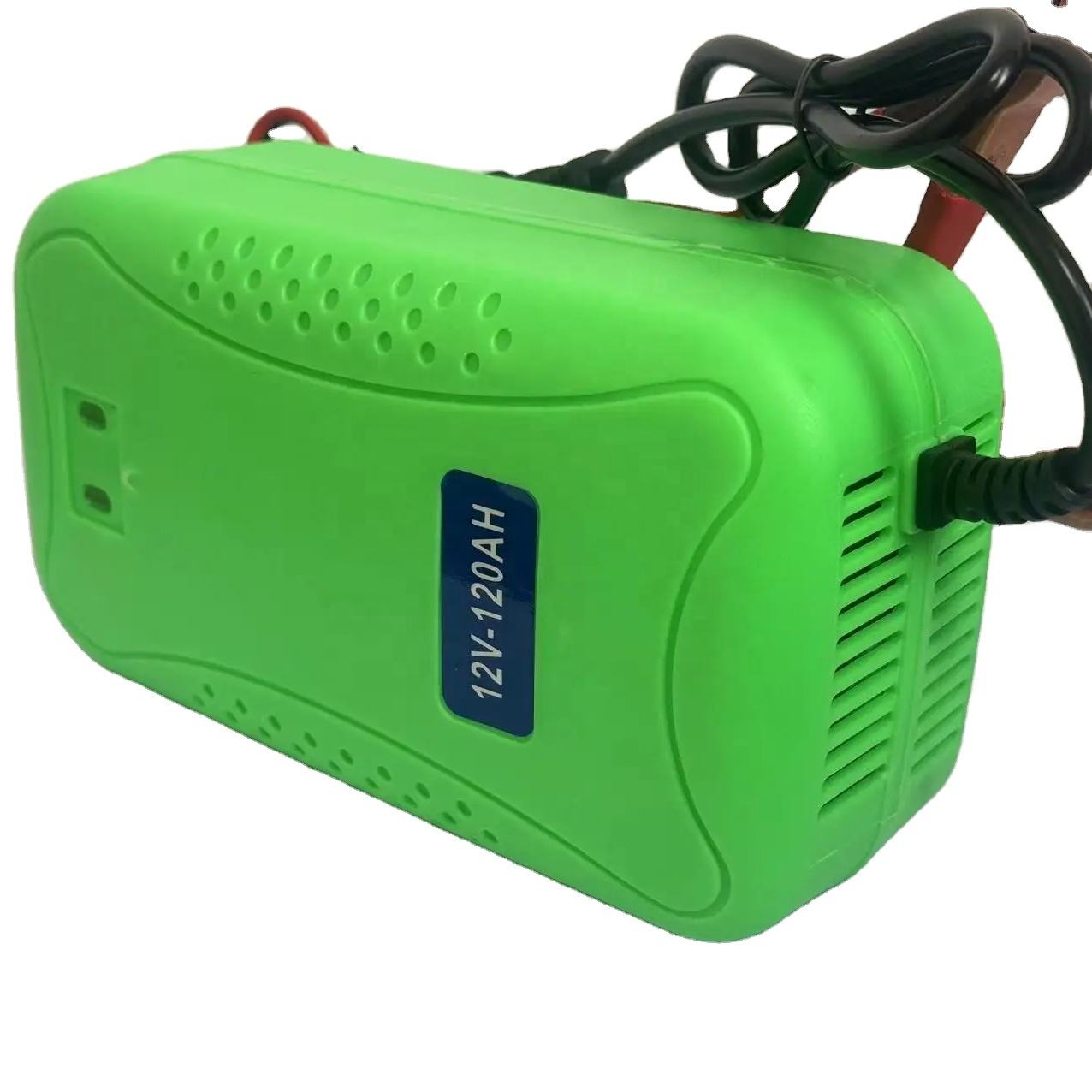 125W Large Screen Rechargeable Battery Charger 12V 6A Motorcycle Charger