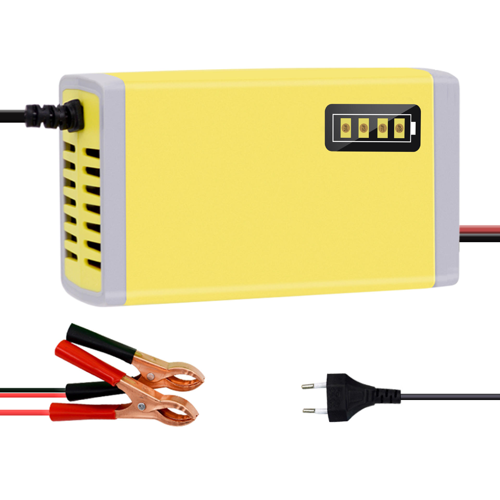 12V 6A 8A 10A Smart Battery Charger for Lead-Acid Batteries