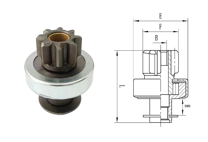 GL0311 STARTER DRIVE