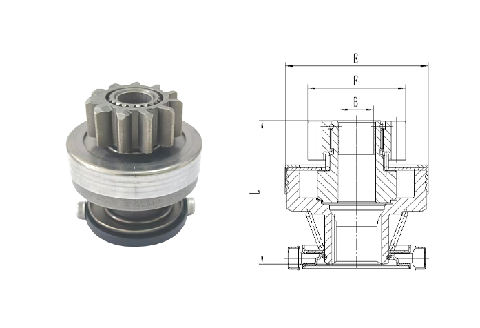 GL0321 STARTER DRIVE