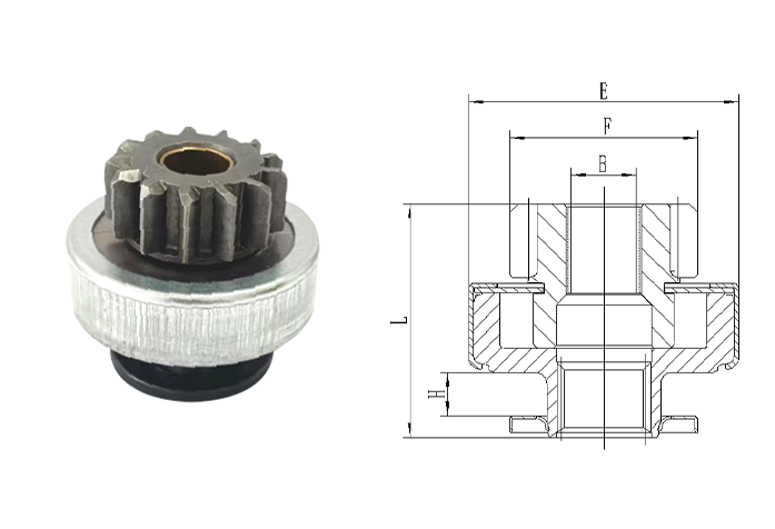 GL0328 STARTER DRIVE