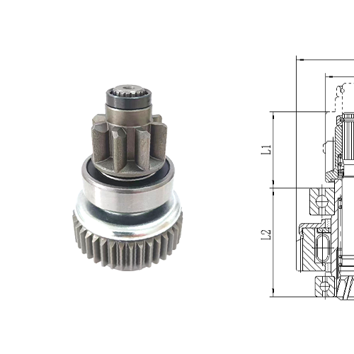 GL0332 STARTER DRIVE 19161-520