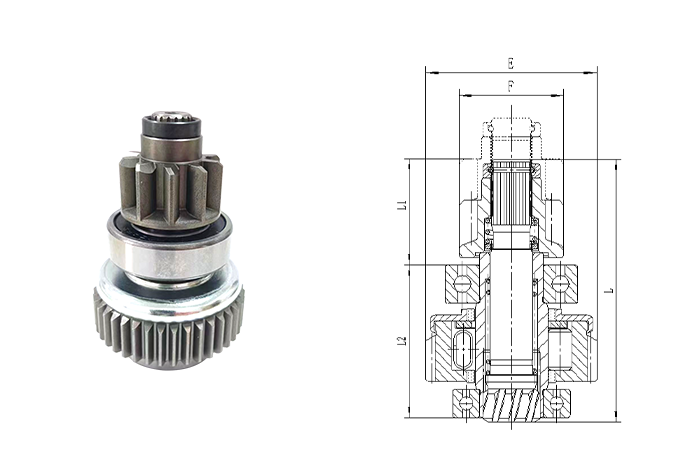 GL0333 STARTER DRIVE