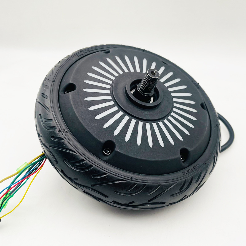 6.5-inch 36V LED-lit brushless motor for electric scooters