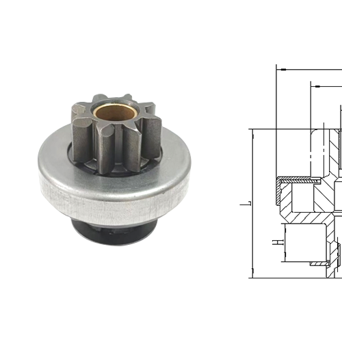 GL0342 STARTER DRIVE For Citroen AX 1.4L/1.6L (2000-) Cargo237776 Valeo192125