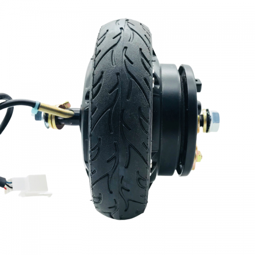 6.5-inch brushless gearless hub motor with solid tires, 36V 250Wpicture2
