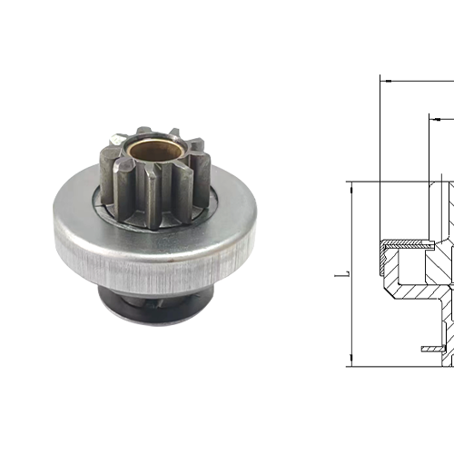 GL0354 STARTER DRIVE For 9-Gear-Teeth Starter Assemblies (CW Rotation) D7E1