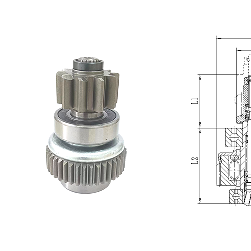 GL0357 STARTER DRIVE For Hyundai Accent 1.3 [G4EH] (07.1994-07.1999) Denso 0283003570 Toyota 2801110020