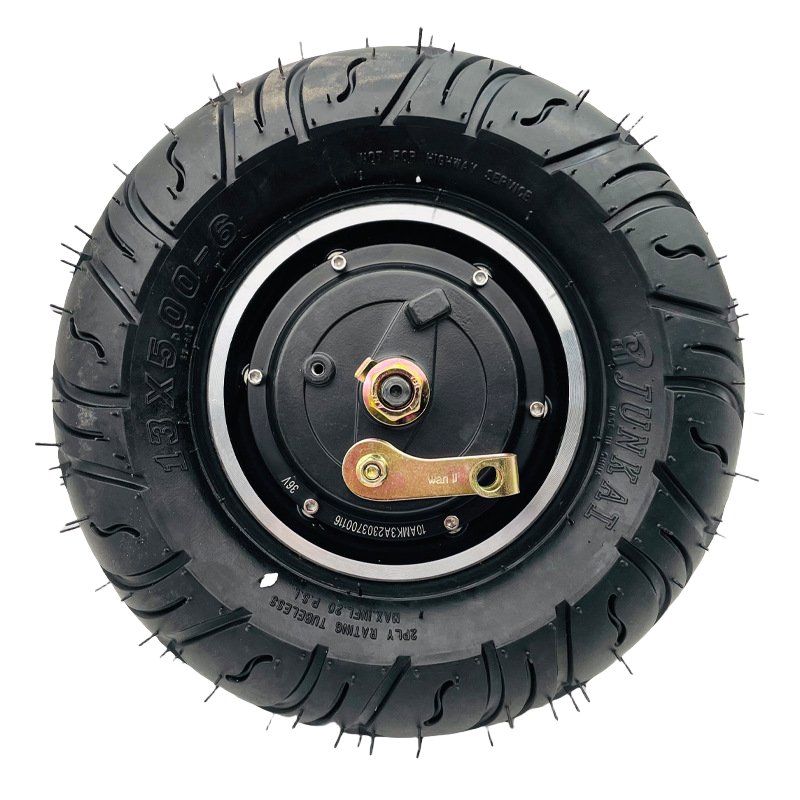 10-inch hub brake electric scooter hub motor 36V 10-inch with 13*5.00-6 wheels