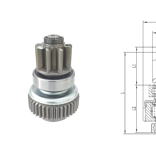 GL0362 STARTER DRIVE For Kubota Engine [D1302] (01.1979-) 228000-1020 Bosch 0986024270