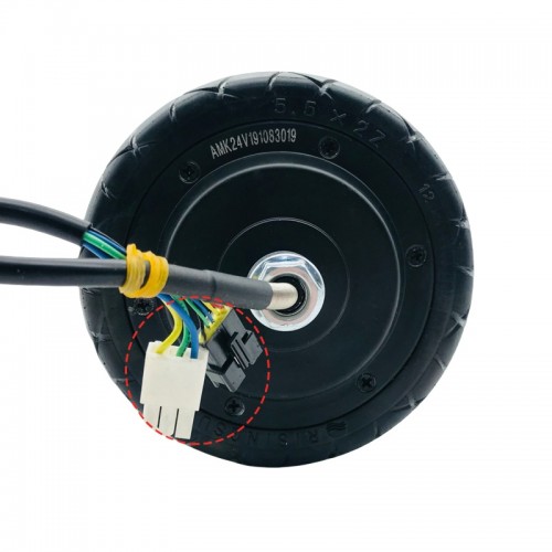 5.5-inch brushless gearless hub motor solid tire 24V electric scooterpicture4