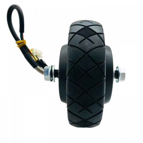 5.5-inch brushless gearless hub motor solid tire 24V electric scooterpicture5