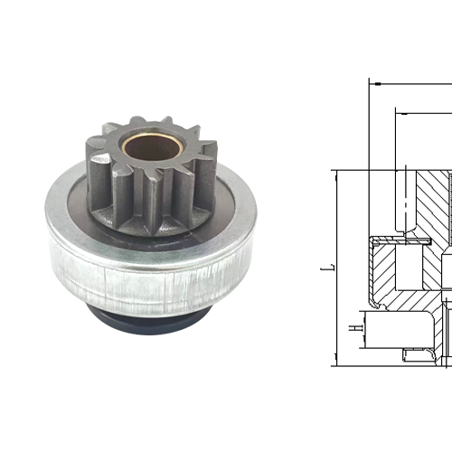 GL0367 STARTER DRIVE For 11-Gear-Teeth Compact Starter Assemblies (CW Rotation) 36100-03766